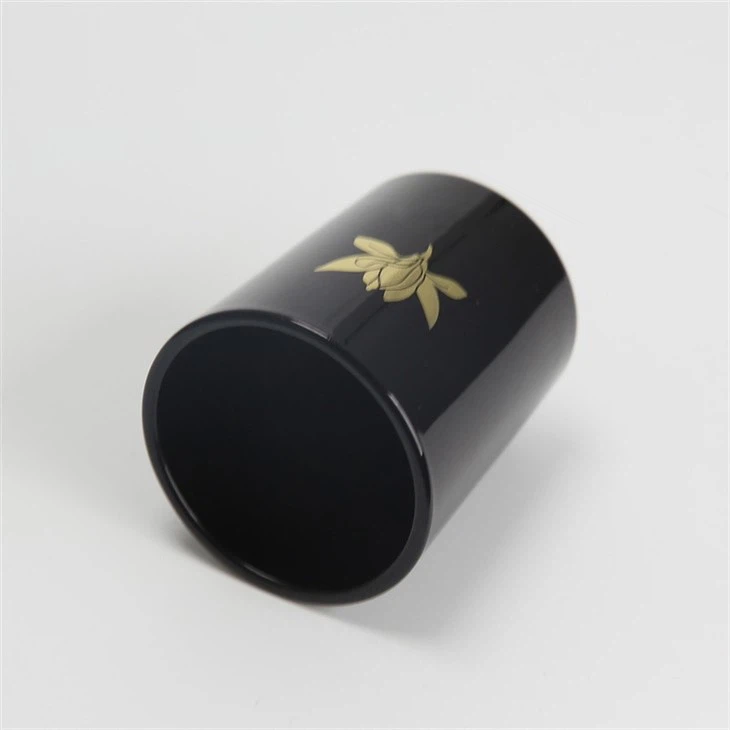 bulk black candle jars